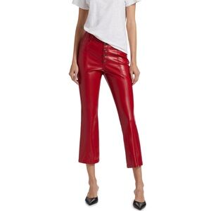 Cinq à Sept Roxette Faux-Leather Crop Pants
